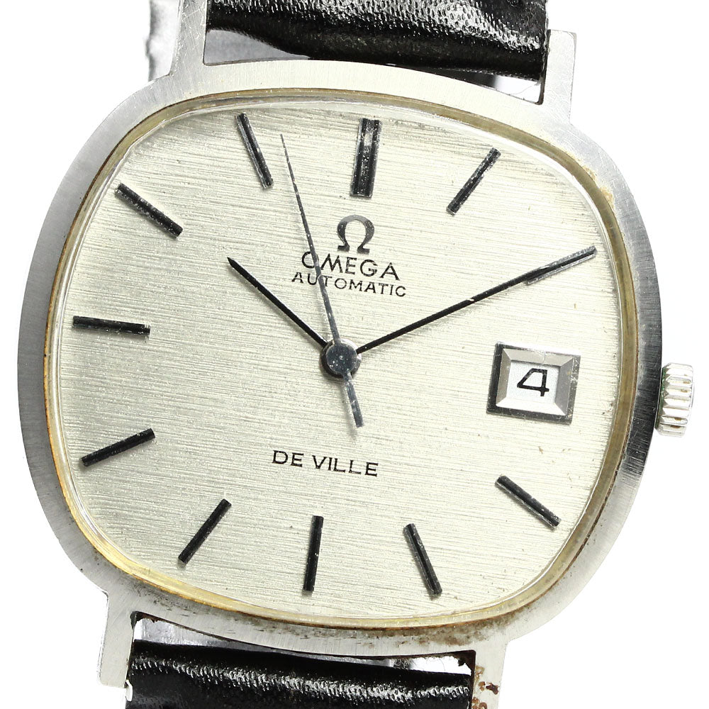 OMEGA De Ville 162.751 Vintage Cal.1012 Silver Dial Automatic Men's Watch_754931