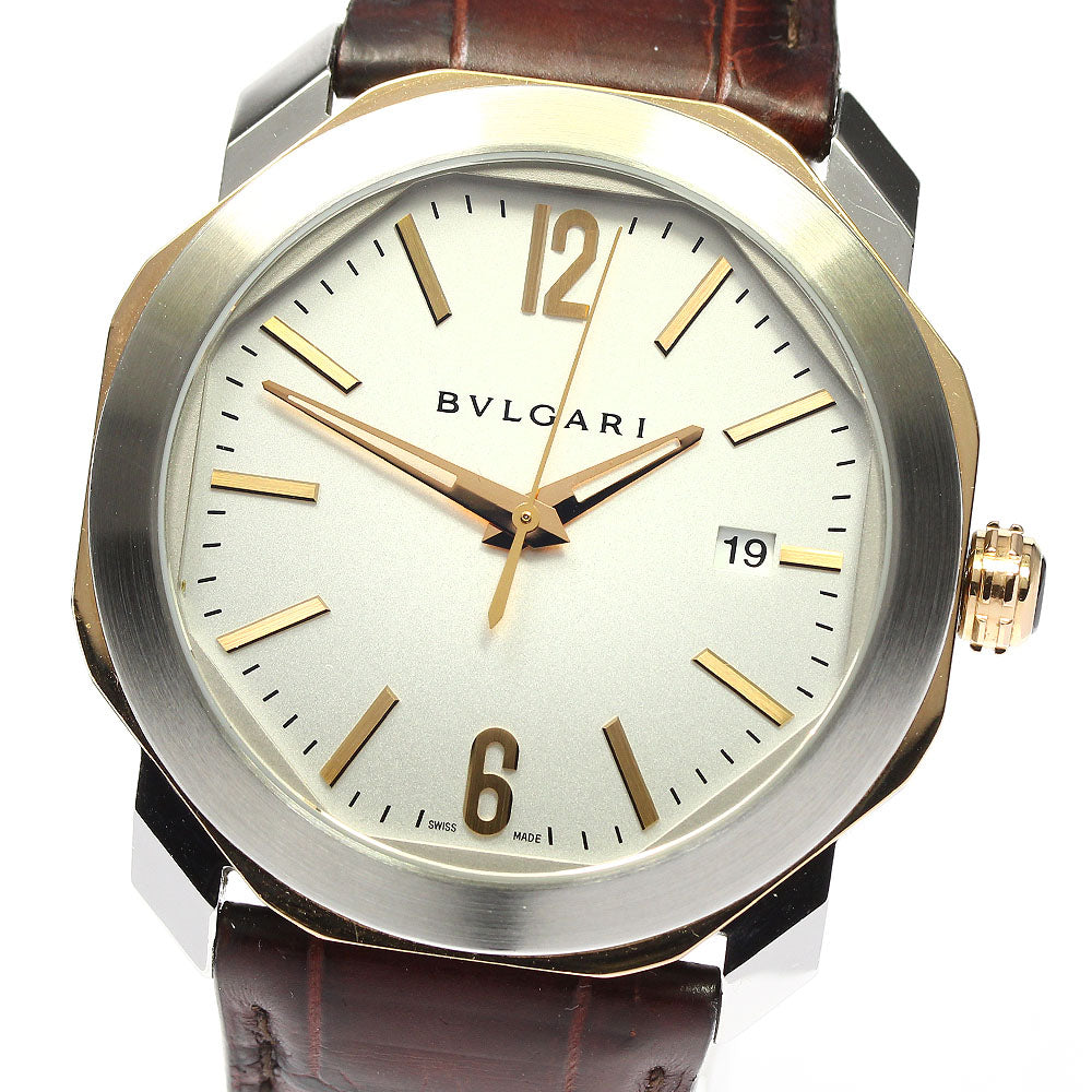 BVLGARI Octo OCP41SG Silver Dial Automatic Men's Watch_755274
