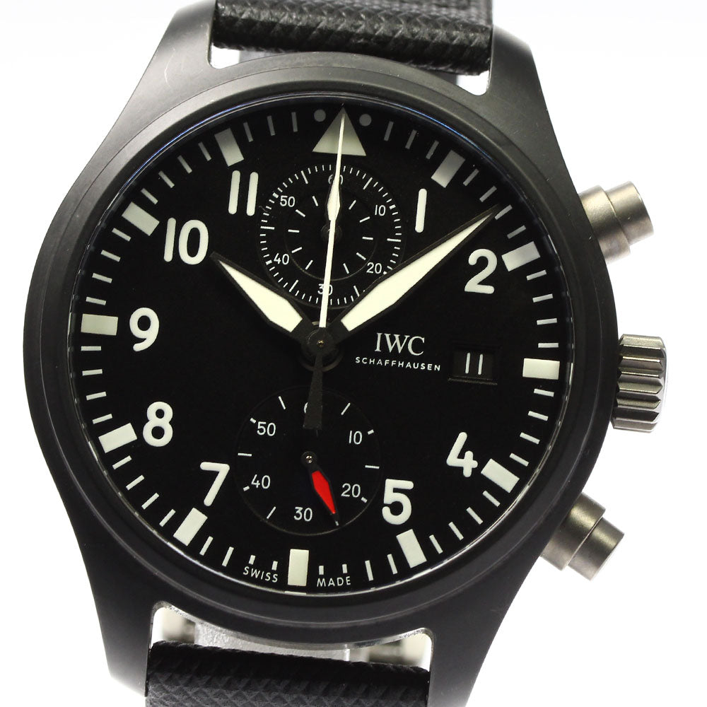 IWC SCHAFFHAUSEN Pilot watch top gun IW389001 Chronograph Men's Watch_755344