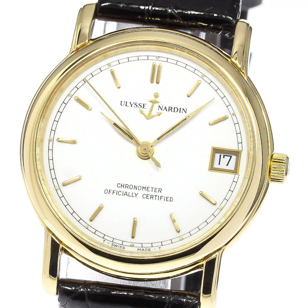 Ulysse Nardin San Marco 203-22 K18YG date Automatic Men's Watch_755867