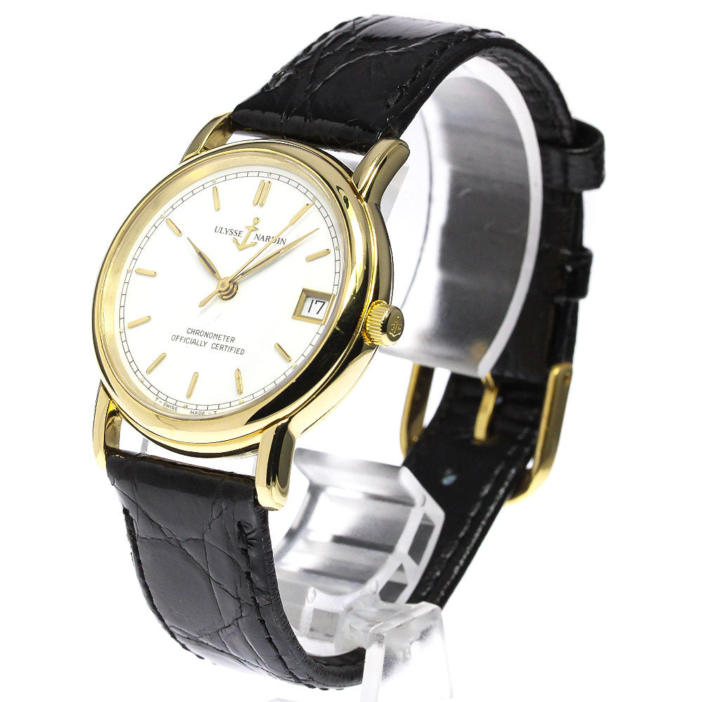Ulysse Nardin San Marco 203-22 K18YG date Automatic Men's Watch_755867