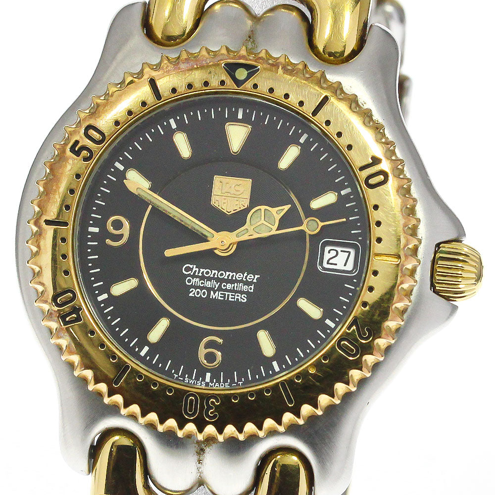 TAG HEUER S/el WG5122-P0 Chronometer black Dial Automatic Men's Watch_756103