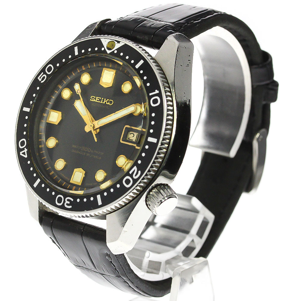 SEIKO Professional 300m diver 6215-7000 Date black Dial Automatic Men's Watch_756287