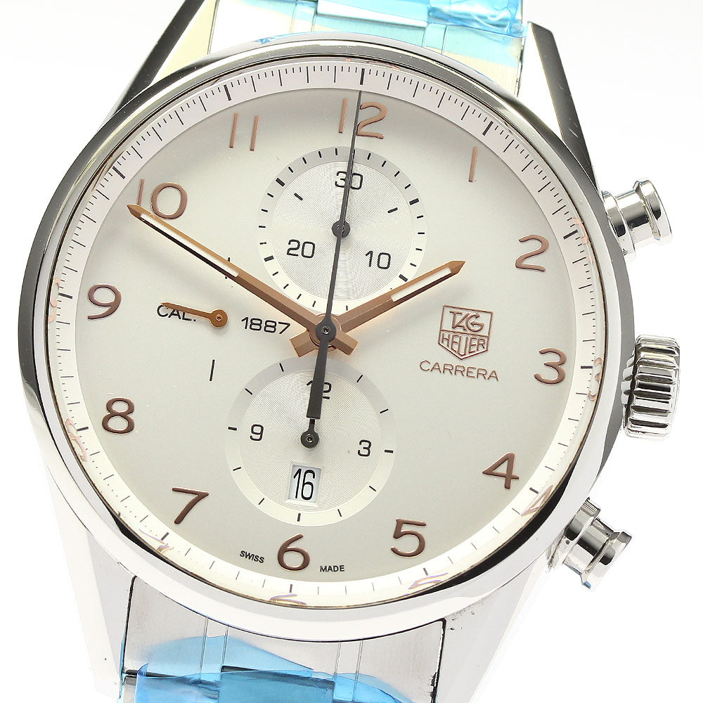 TAG HEUER Carrera CAR2012-0 Caliber 1887 chronograph Silver Dial Automatic Men's Watch_756363