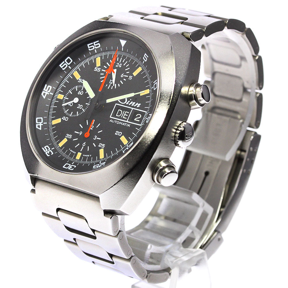 Sinn space chrono 142 Chronograph black Dial Automatic Men's Watch_756647