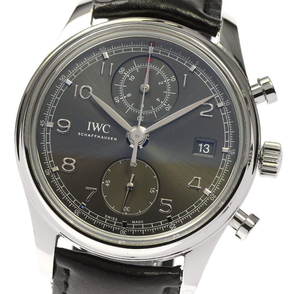IWC SCHAFFHAUSEN Portugese IW390404 gray Dial Automatic Men's Watch_756663