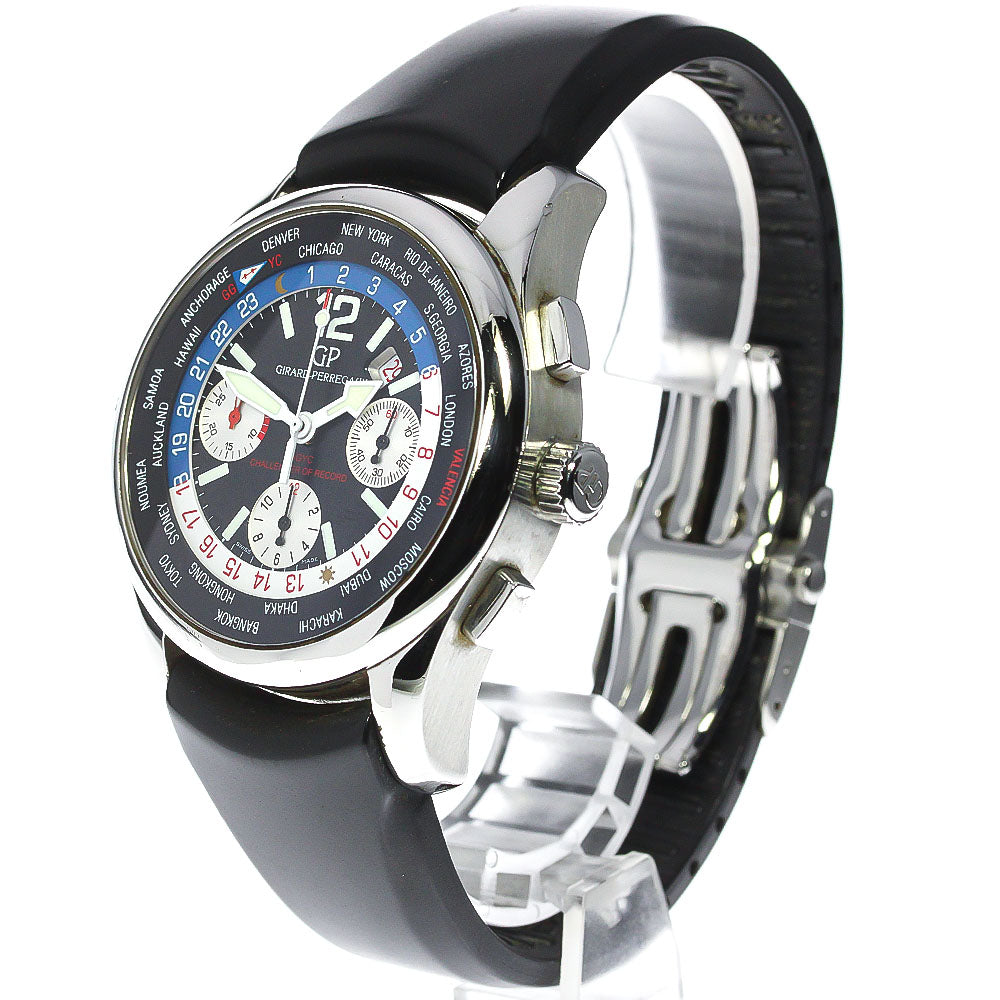 GIRARD PERREGAUX WW.TC World Time 49800 USA76 BMW Oracle Racing black Dial Automatic Men's Watch_757010