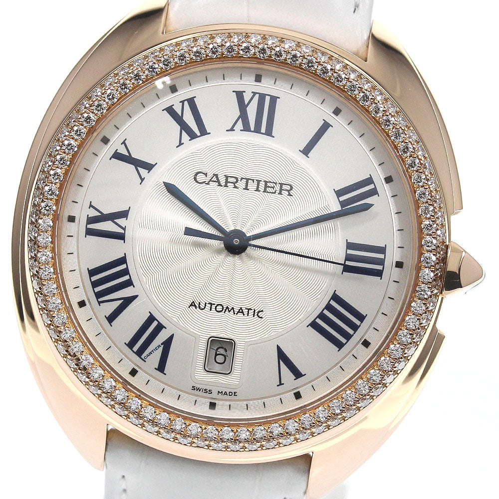 CARTIER クレ ドゥ カルティエ 40mm WJCL0012 K18PG diamond bezel AT Men's_757024