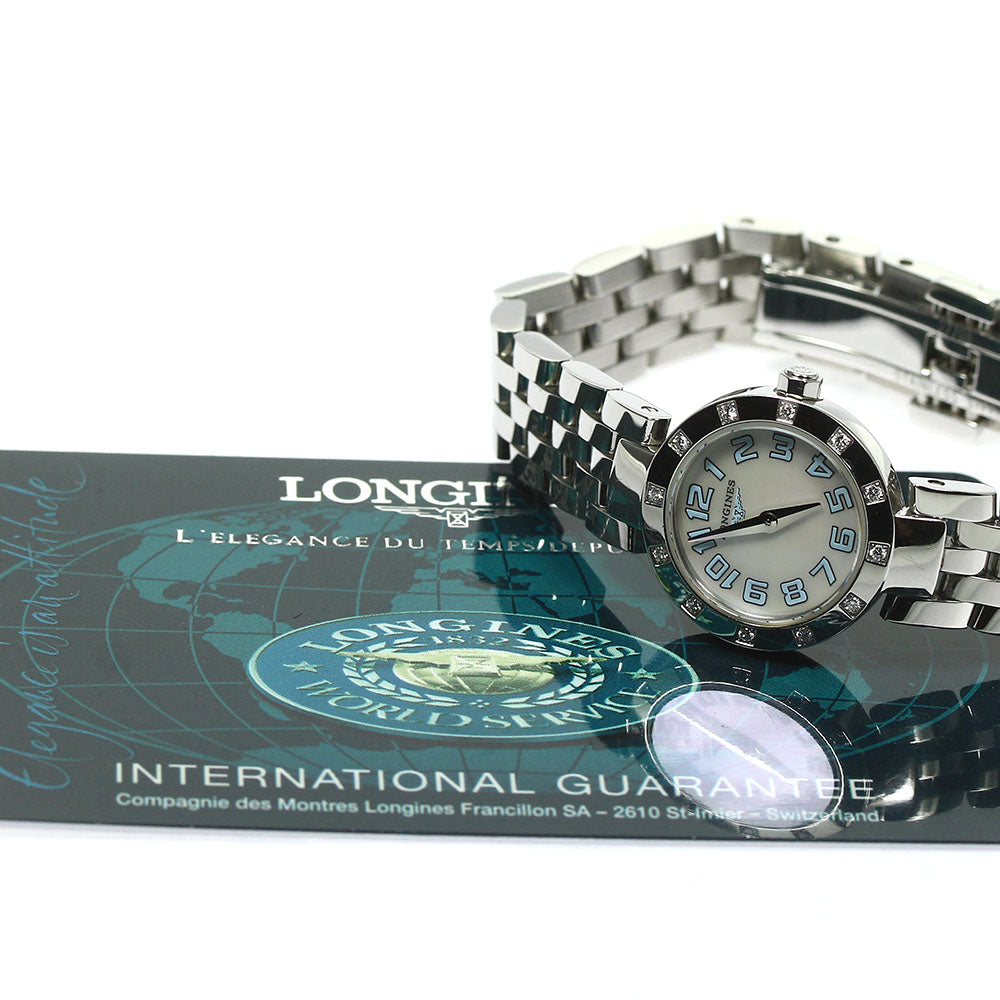LONGINES Dolcevita L5.174.0 Diamond Bezel Quartz Ladies Watch_758042