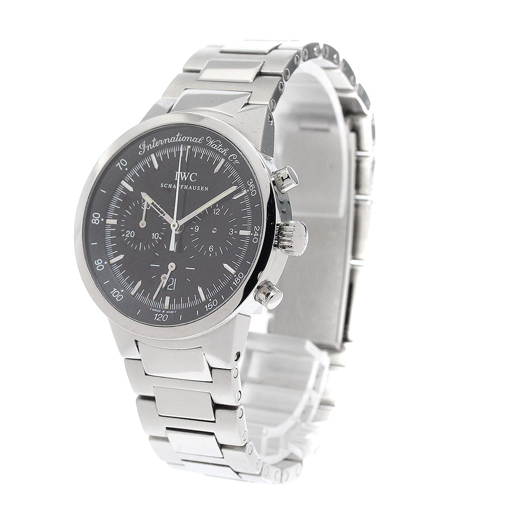 IWC SCHAFFHAUSEN GST IW372702 Chronograph black Dial Quartz Men's Watch_758163