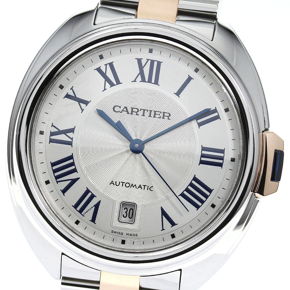 CARTIER クレ ドゥ カルティエ 40mm W2CL0002 K18PG2 tone Automatic Men's_758420