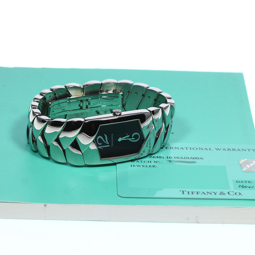 TIFFANY&Co. Tesoro Z6301.10.10A10A00A black Dial Quartz Ladies Watch_758638