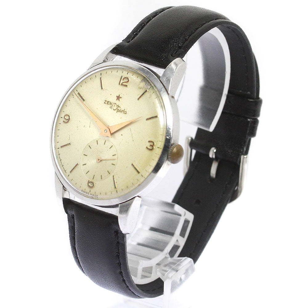ZENITH Sport vintage Silver Dial Hand Winding Men's Watch_758676