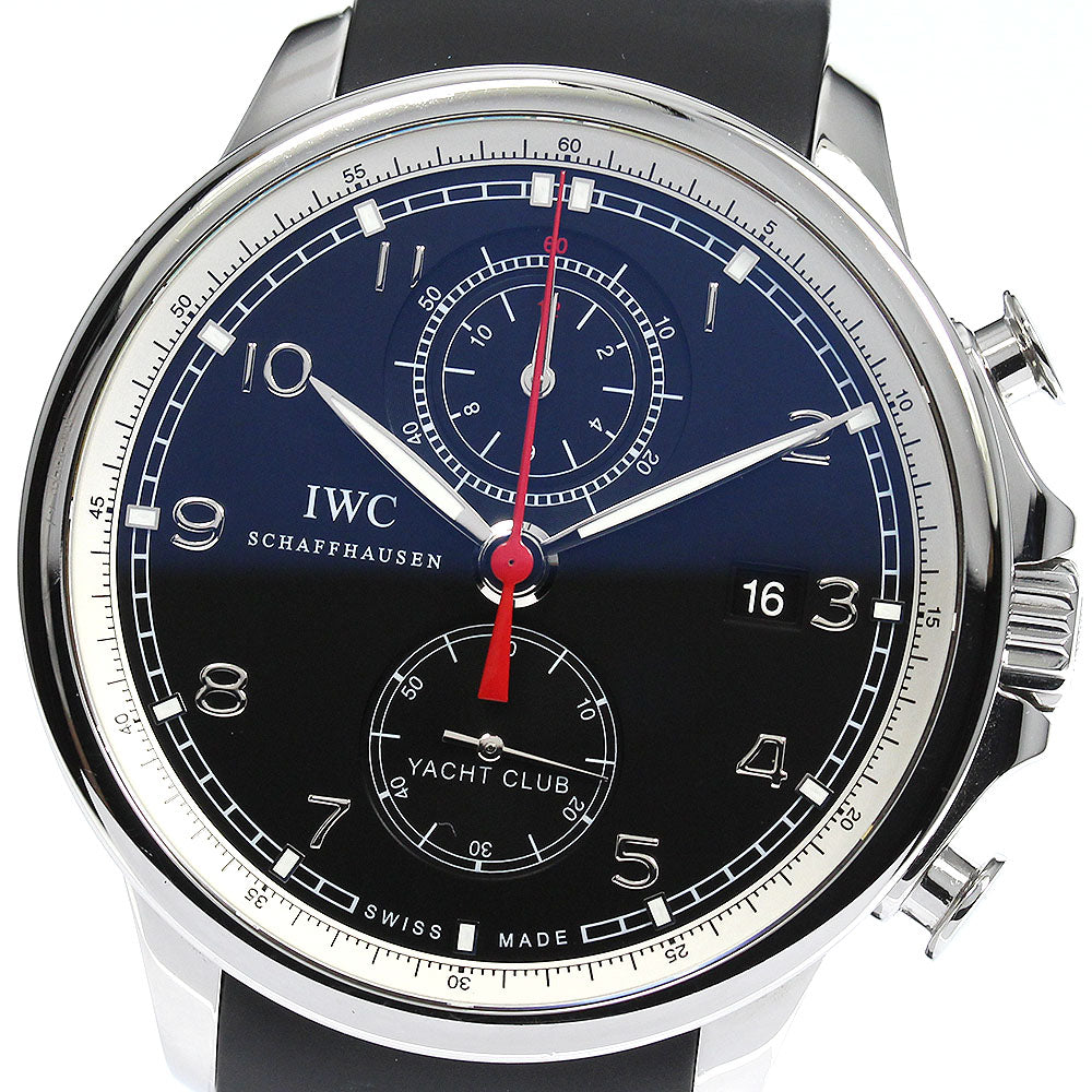 IWC SCHAFFHAUSEN Portugese Yacht Club IW390210 Chronograph AT Men's_758765