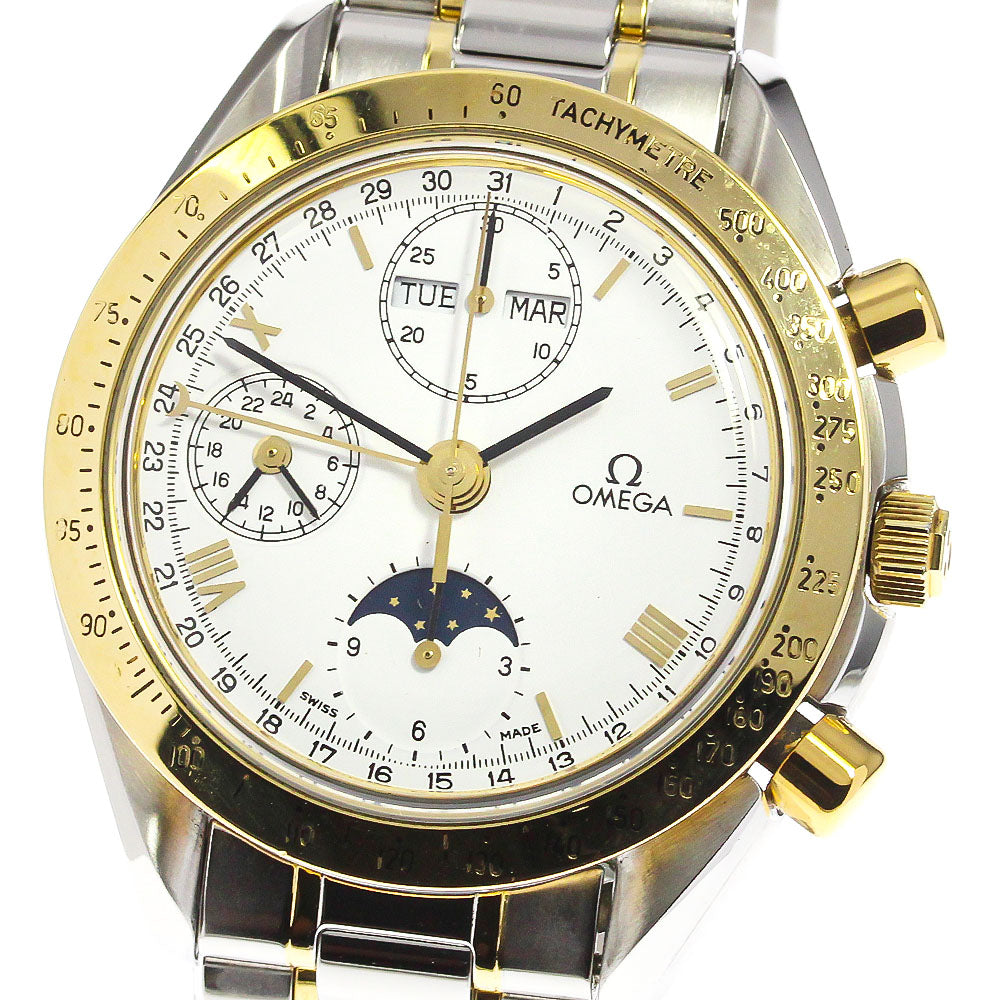 OMEGA Speedmaster 175.0034 Triple calendar moon phase Automatic Men's_758878