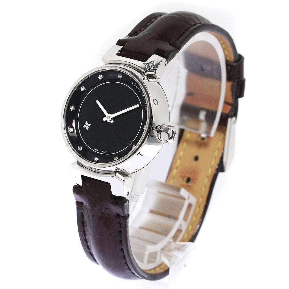 LOUIS VUITTON Tambour Q12M3 Bordeaux Dial Quartz Ladies Watch_758966