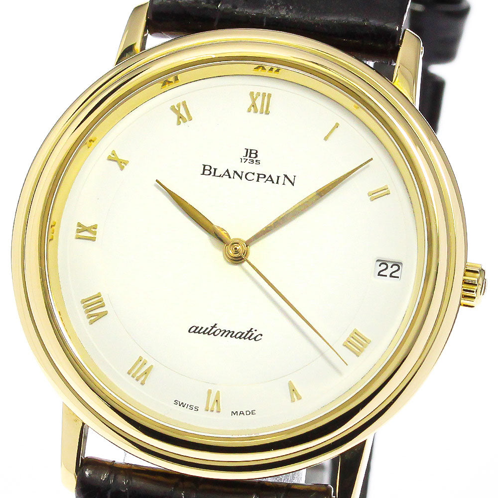 Blancpain Villeret K18YG Cal.9513 white Dial Automatic Men's Watch_759205
