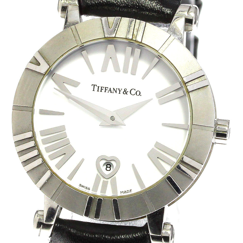 TIFFANY&Co. Atlas Dome Z1300.11.11A20A71A Date white Dial Quartz Ladies_759703