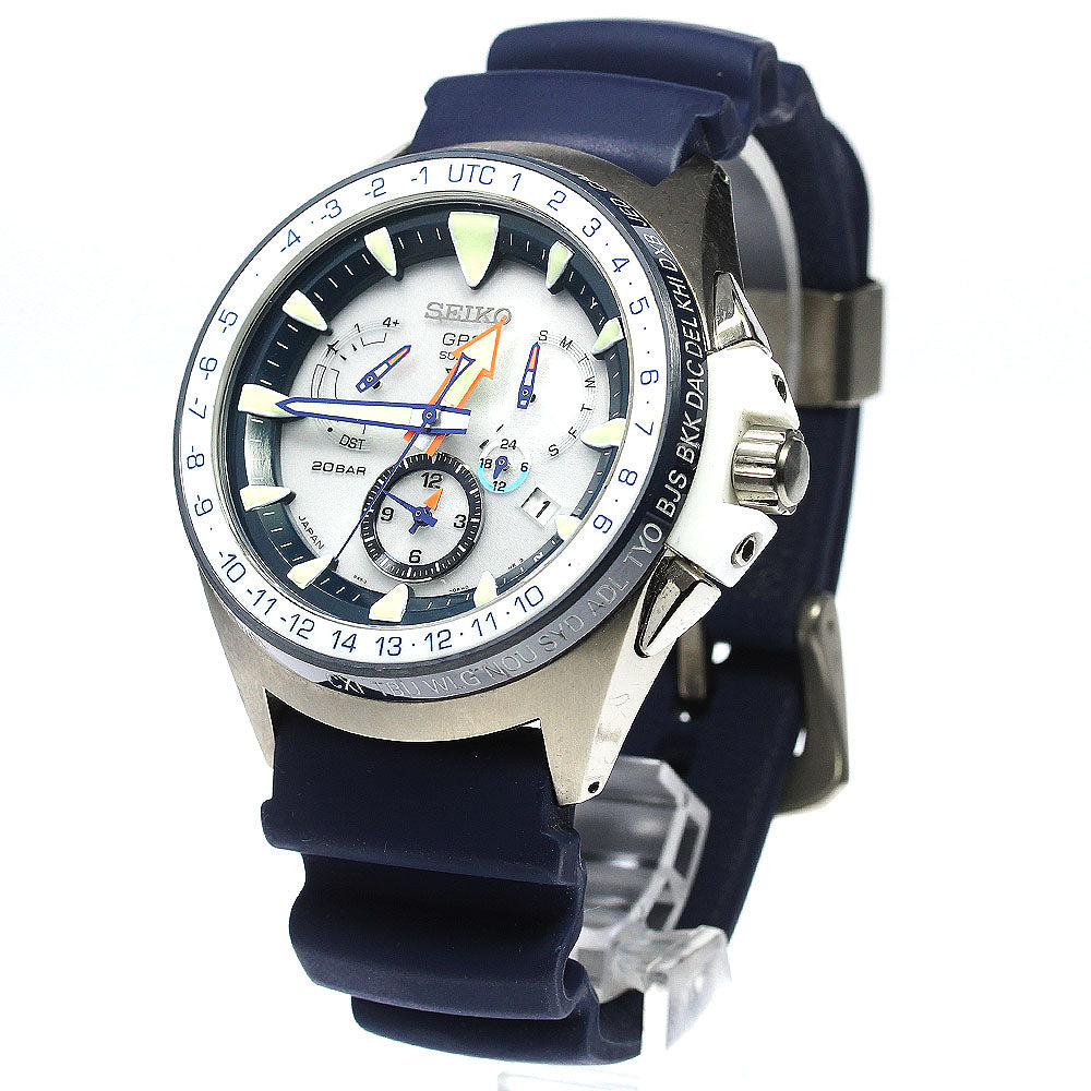 SEIKO Prospex SBED005/8X53-0AL0-2 Day date Silver Dial Solar Powered Radio Men's Watch_760091