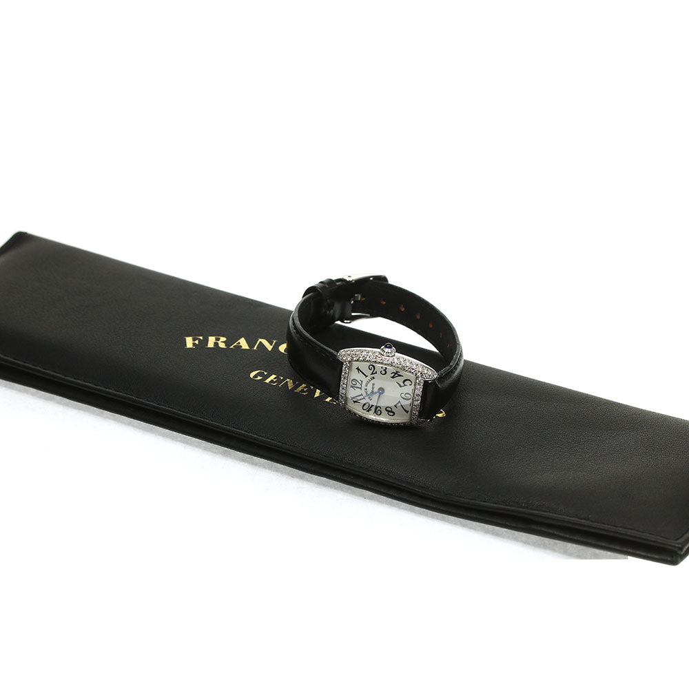 FRANCK MULLER Cintree Curvex 2251QZD K18WG diamond Quartz Ladies Watch_760461