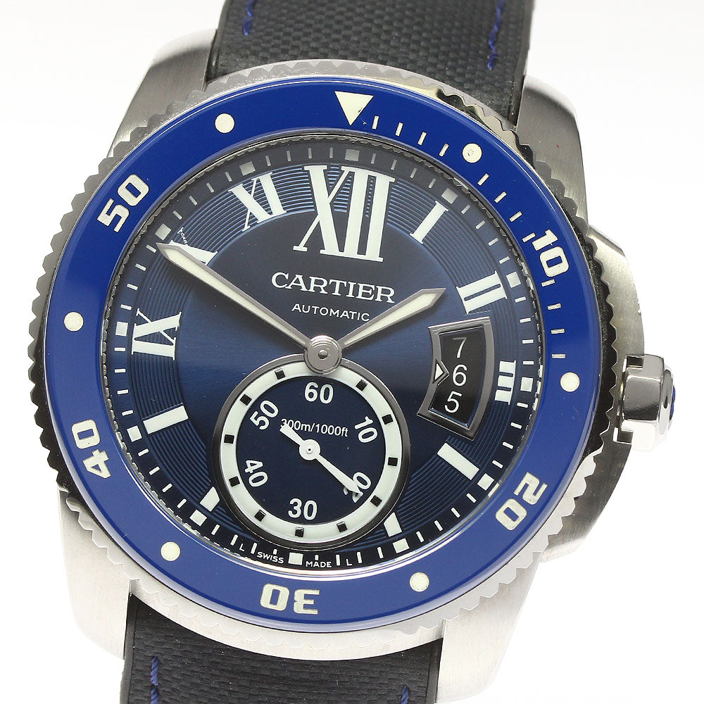 CARTIER Calibur de Cartier diver CRWSCA0010 Navy Dial Automatic Men's_760585