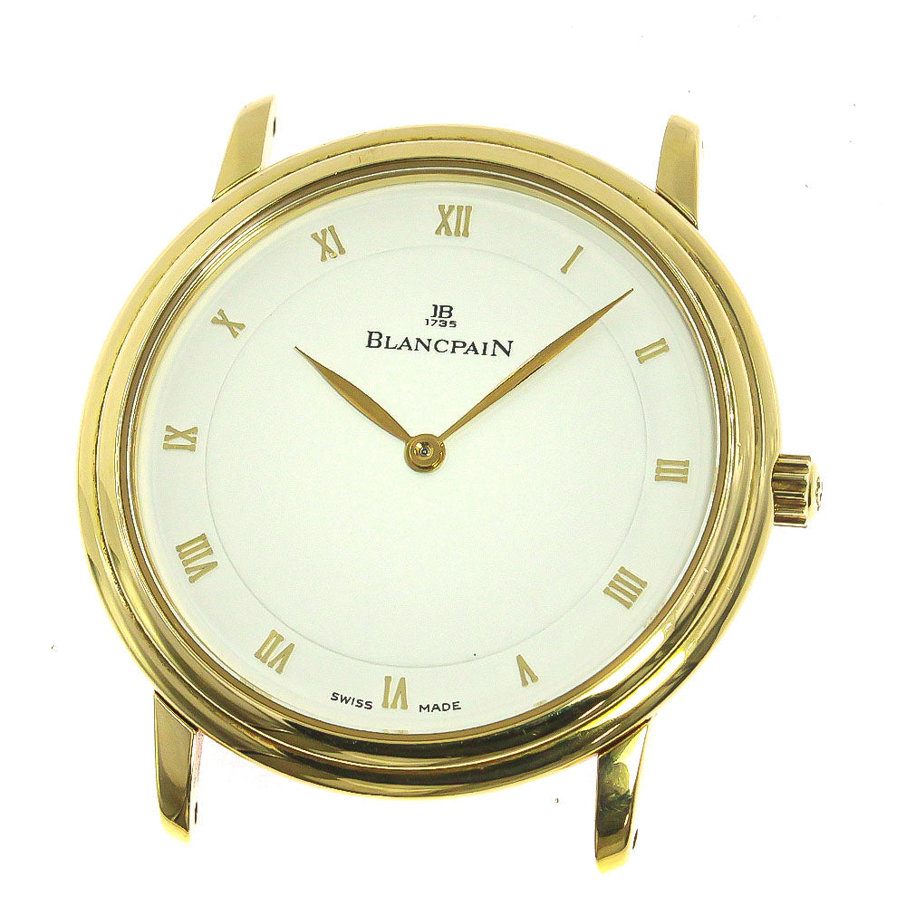 Blancpain Villeret Ultra Slim 0071-1418-55 K18YG head white Dial Automatic Men's Watch_760717