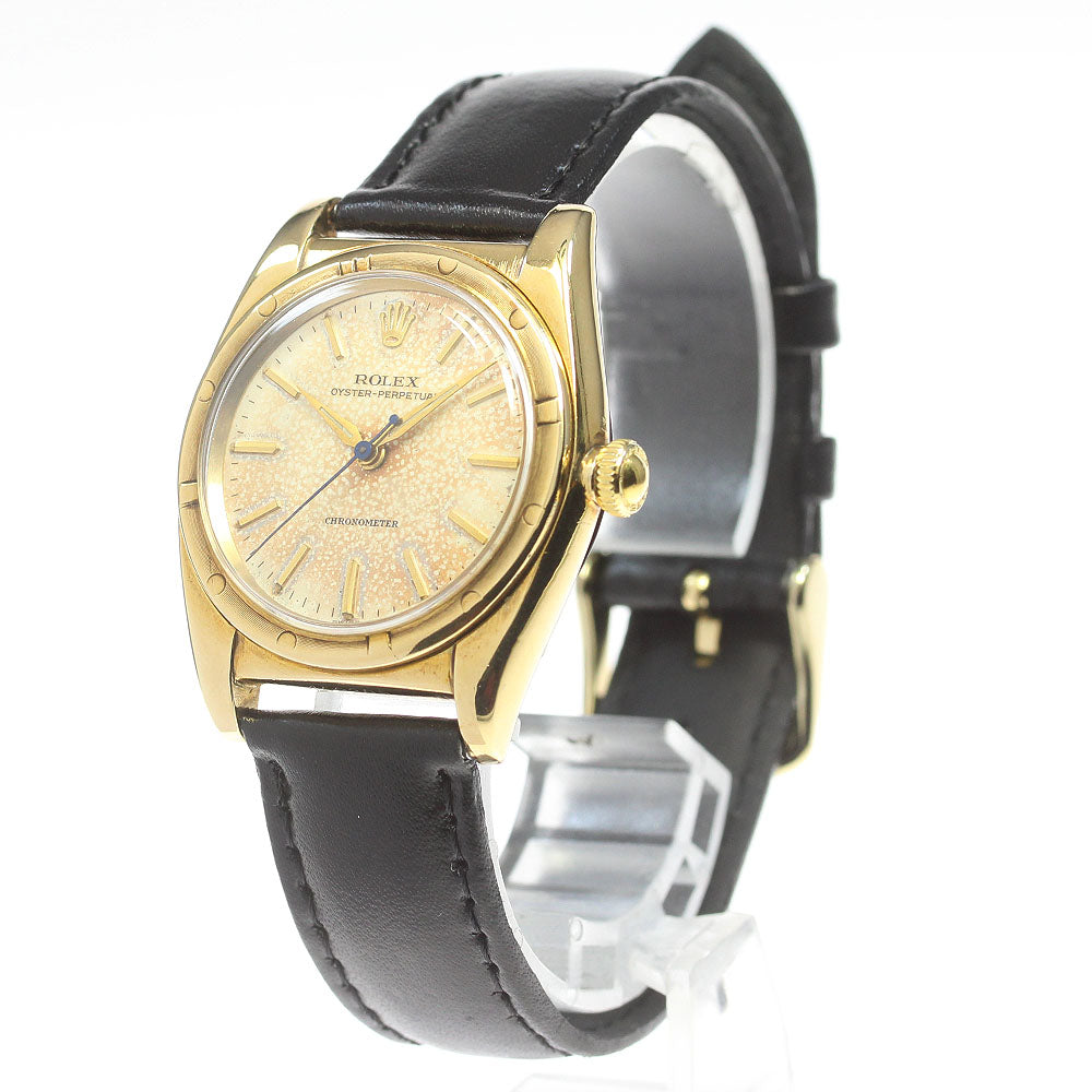 ROLEX Oyster perpetual 3372 Silver Dial Automatic Boy's Watch_761056