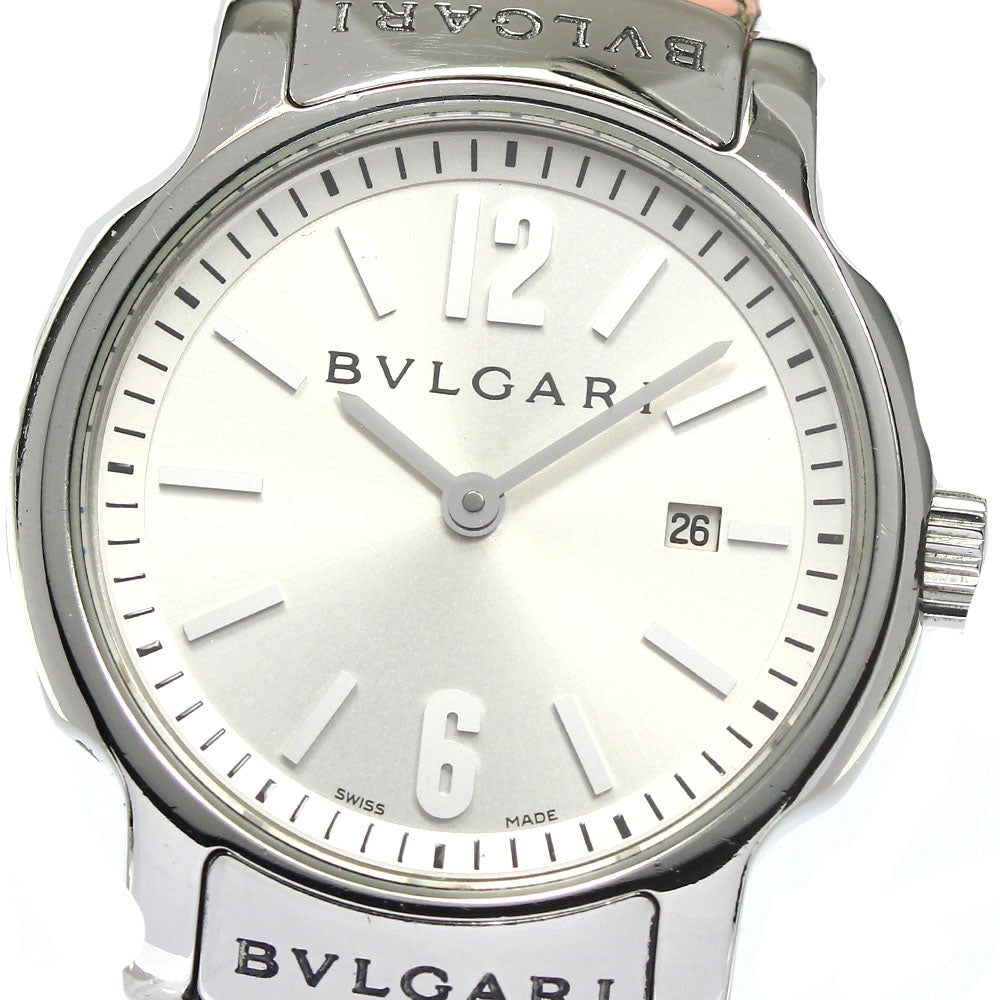 BVLGARI Solo tempo ST29S Date Silver Dial Quartz Ladies Watch_761105