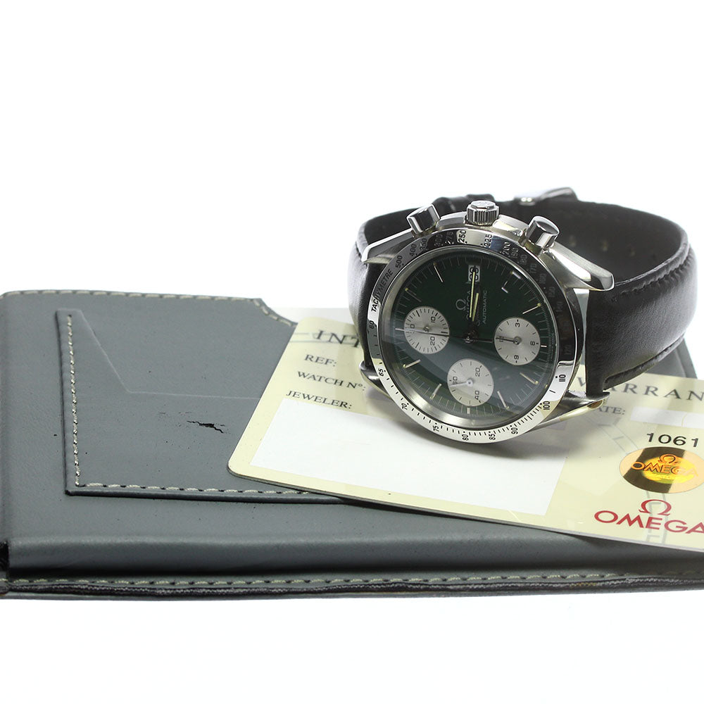 OMEGA Speedmaster 3811.70.26 Date Chronograph green Dial Automatic Men's_761209