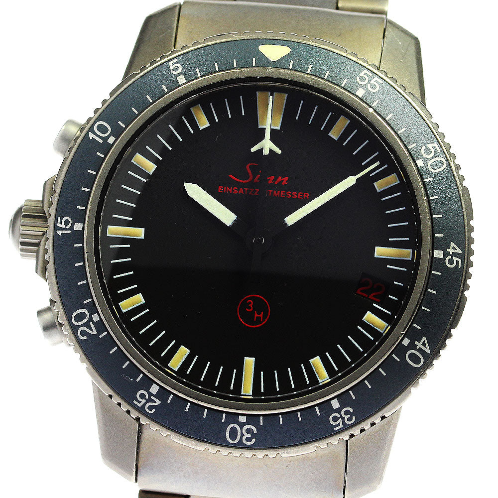 Sinn 503.EZM-1 Chronograph Date black Dial Automatic Men's Watch_761557