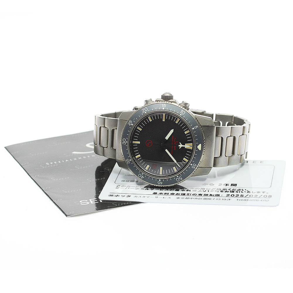 Sinn 503.EZM-1 Chronograph Date black Dial Automatic Men's Watch_761557