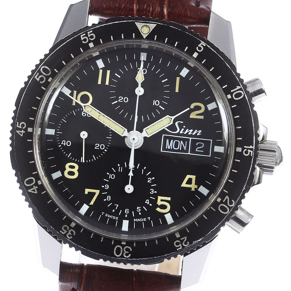 Sinn 103 Chronograph day date Black Dial Automatic Men's Watch_761650