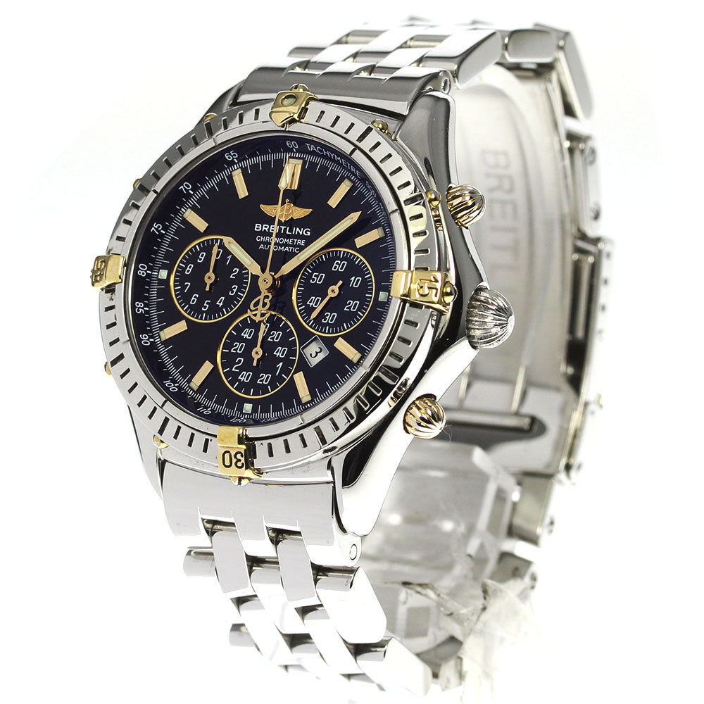 BREITLING Shadow flyback B35313 Chronograph black Dial Automatic Men's Watch_761713