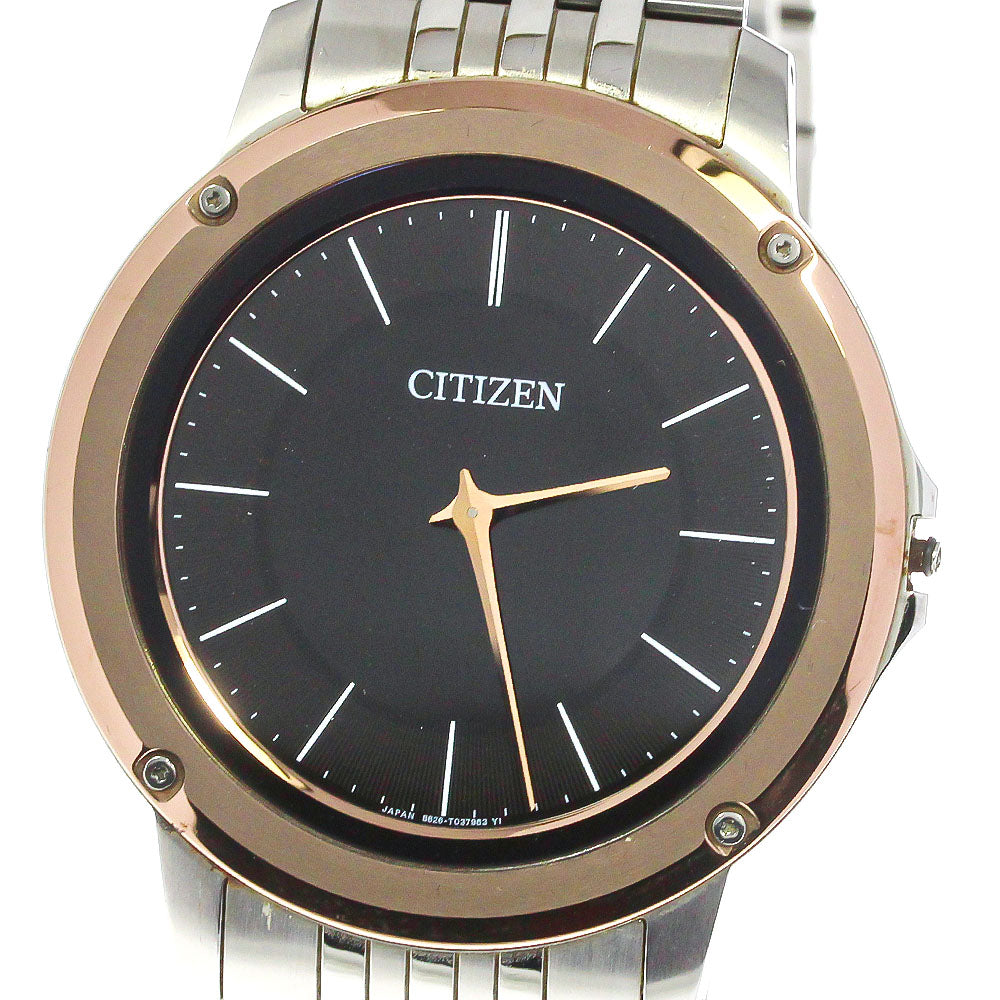 CITIZEN Eco Drive One AR5055-58E/8826-T025358 black Dial Solar Powered Men's Watch_761742