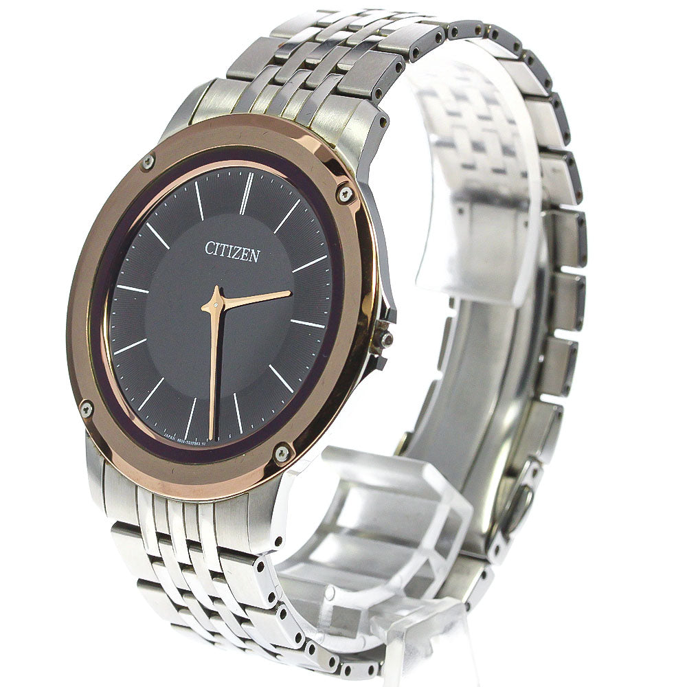 CITIZEN Eco Drive One AR5055-58E/8826-T025358 black Dial Solar Powered Men's Watch_761742