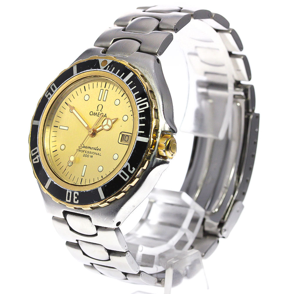 OMEGA Seamaster200 Date black Dial Quartz Men's Watch_761743