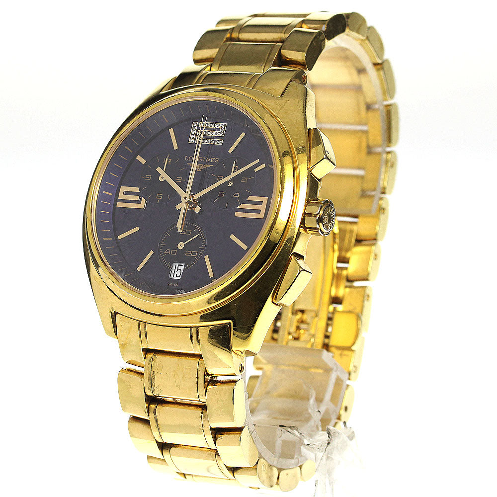 LONGINES Lungomare L3.633.2 Chronograph blue Dial Quartz Men's Watch_761797