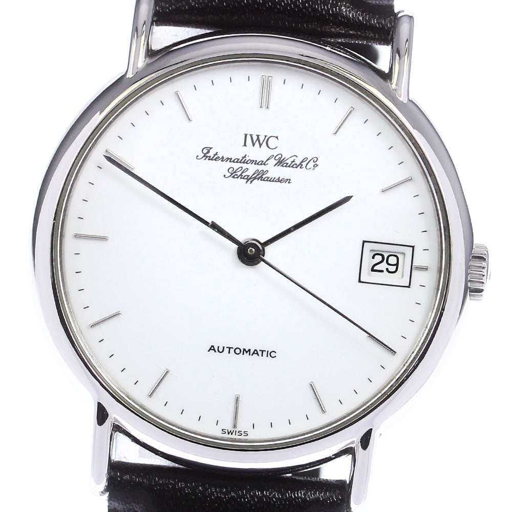 IWC SCHAFFHAUSEN Portofino IW351320 Date white Dial Automatic Men's Watch_761904