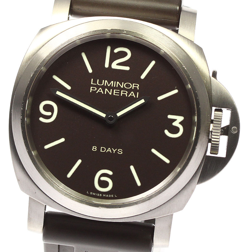 PANERAI Luminor base PAM00562 8 days Hand Winding Men's Watch_762104