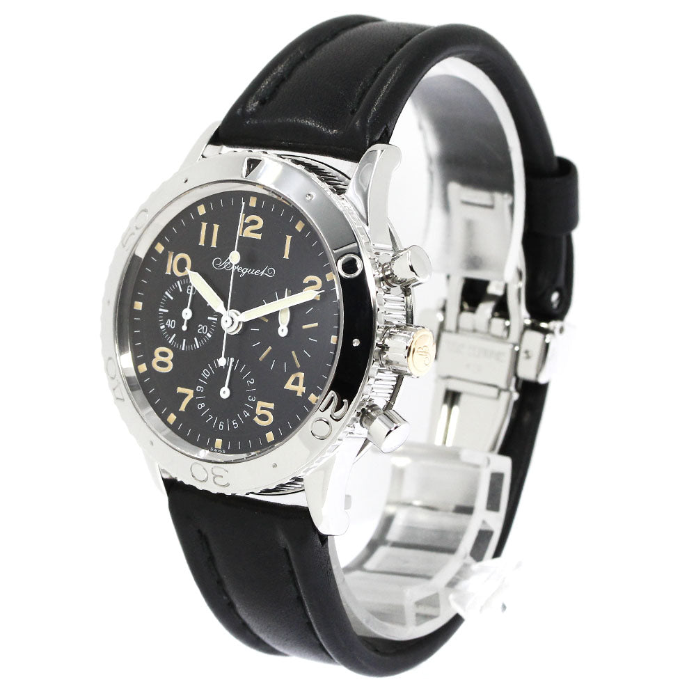 Breguet Aeronaval type XX 3800 Chronograph black Dial Automatic Men's_762109