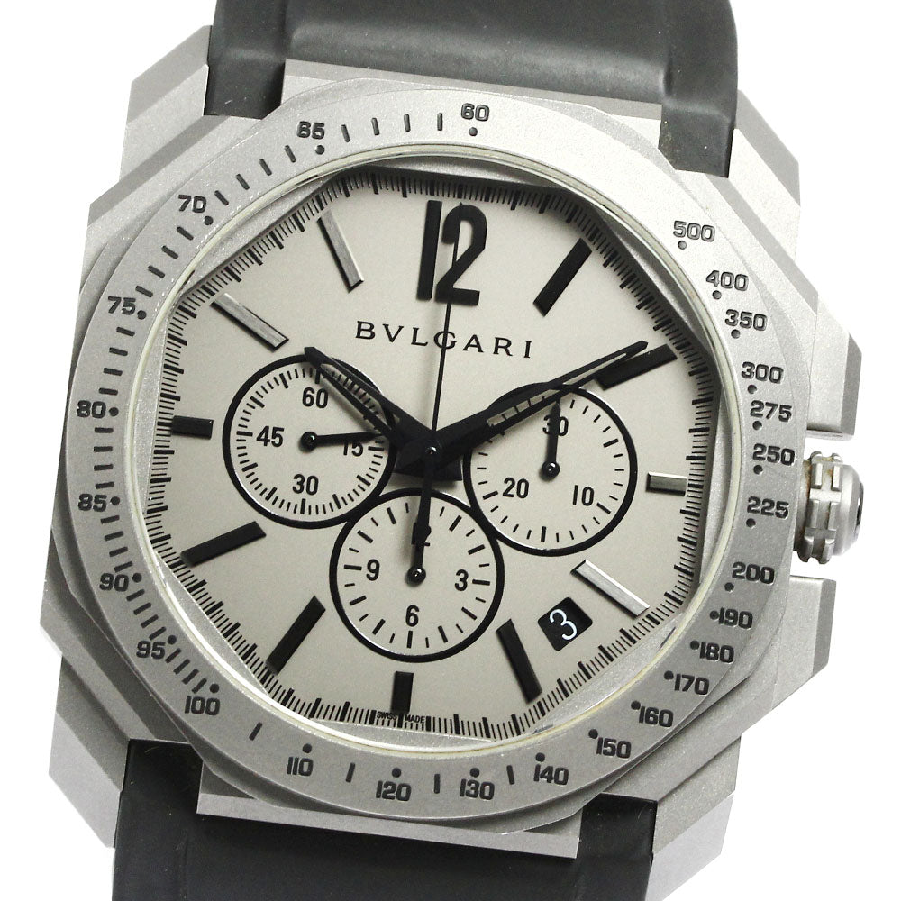 BVLGARI Octo 102859 Chronograph gray Dial Automatic Men's Watch_762156