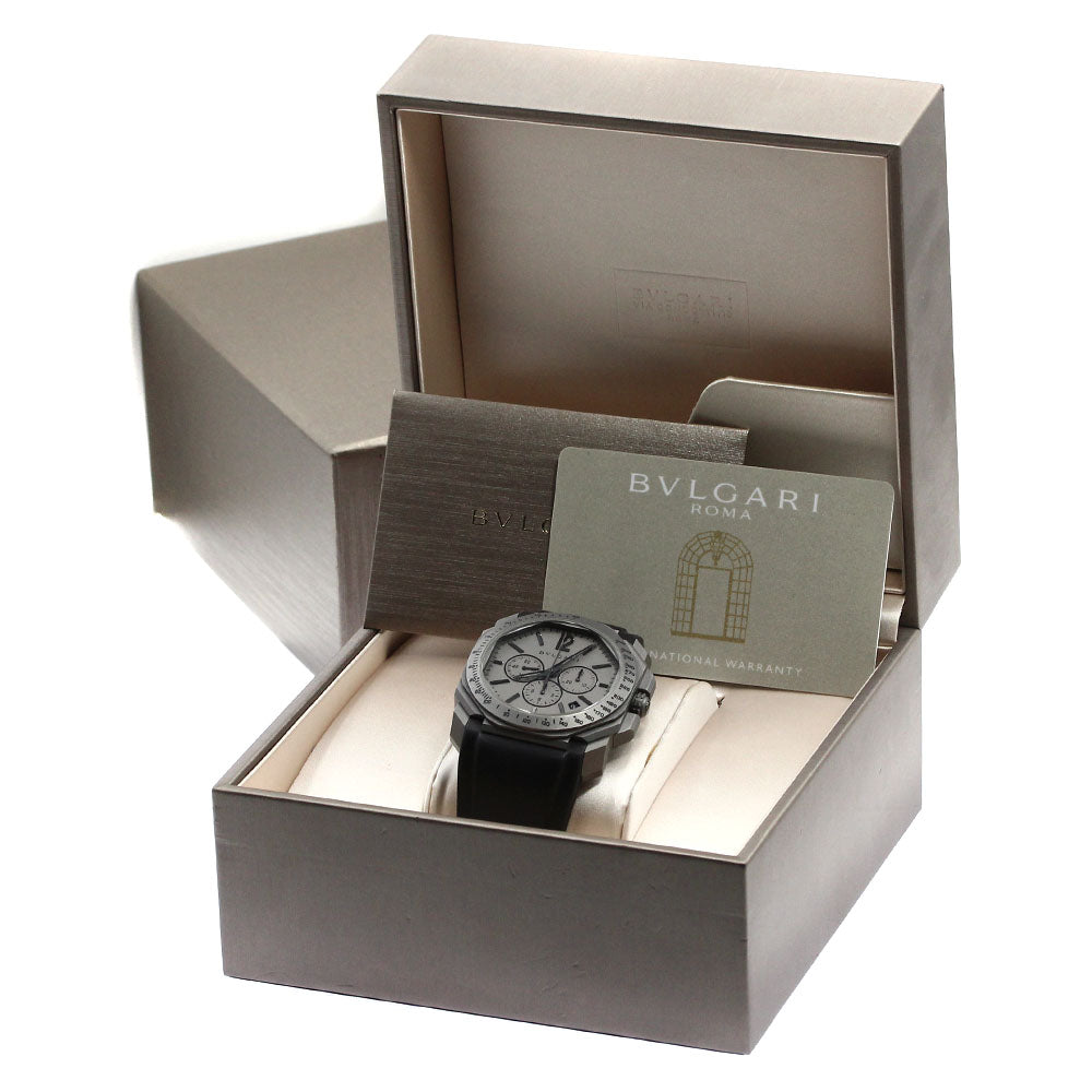BVLGARI Octo 102859 Chronograph gray Dial Automatic Men's Watch_762156
