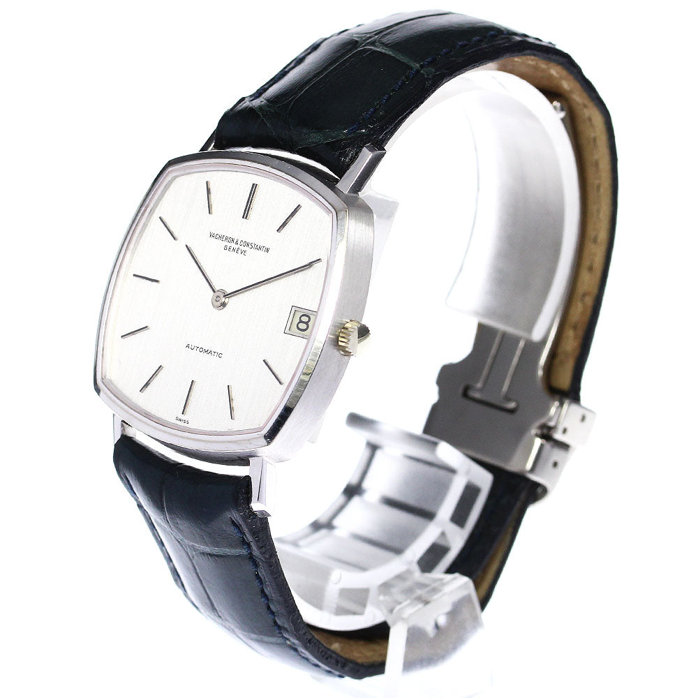 VACHERON CONSTANTIN 7390Q K18WG Cal.K1121 Date Silver Dial Automatic Men's Watch_762711