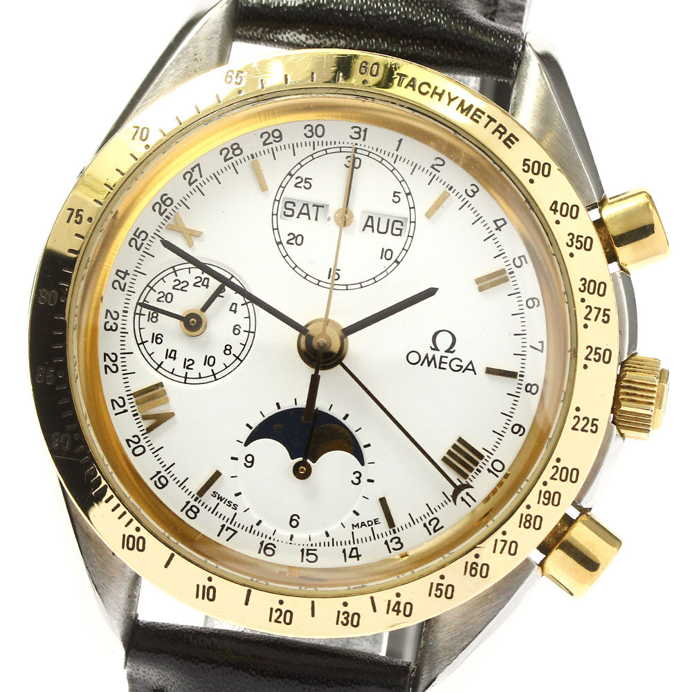 OMEGA Speedmaster 175.0038 Triple calendar moon phase Automatic Men's_763568