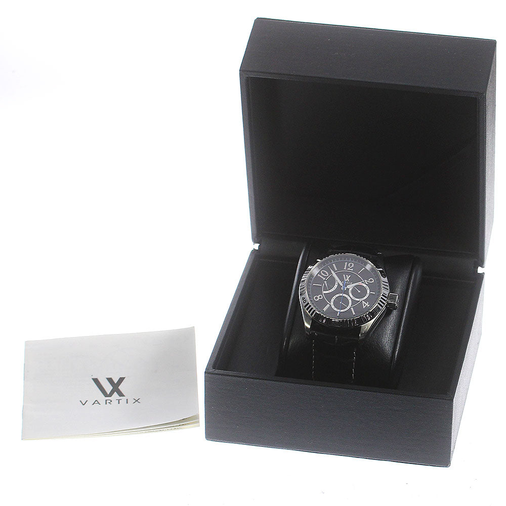 VARTIX WA1V Power Reserve Day Date black Dial Automatic Men's Watch_763958