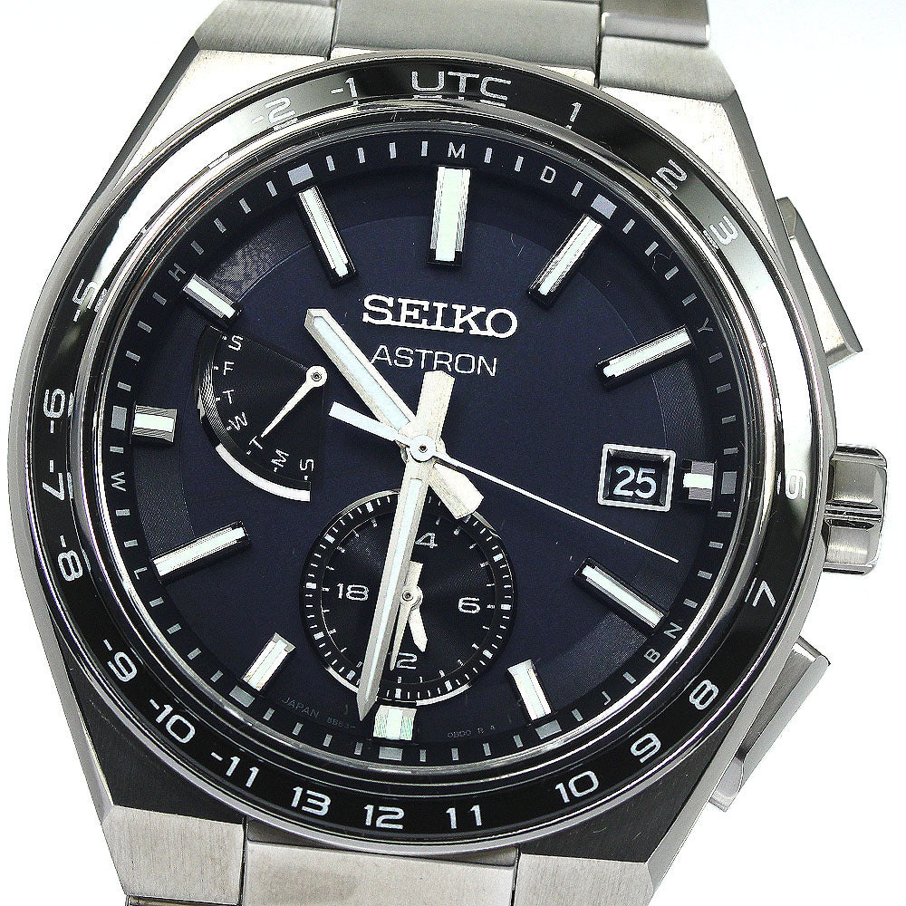 SEIKO Astron Nexter SBXY039/8B63-0BB0 World Time Day-Date Solar Men's_764448