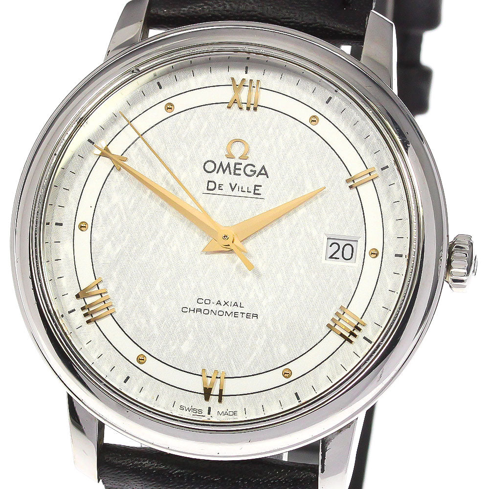OMEGA De Ville Prestige Coaxial 424.13.40.20.02.005 Date AT Men's Watch_764450