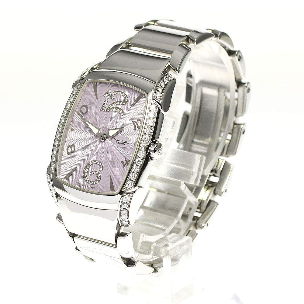 PARMIGIANI FLEURIER Carpadonna Side diamond purple Dial Quartz Ladies_764457