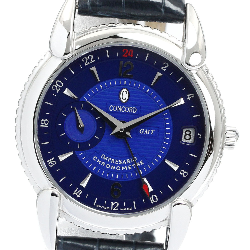 Concord Impresario 14.G6.220 Aoki Isao Limited Edition blue Dial Automatic Men's Watch_764534