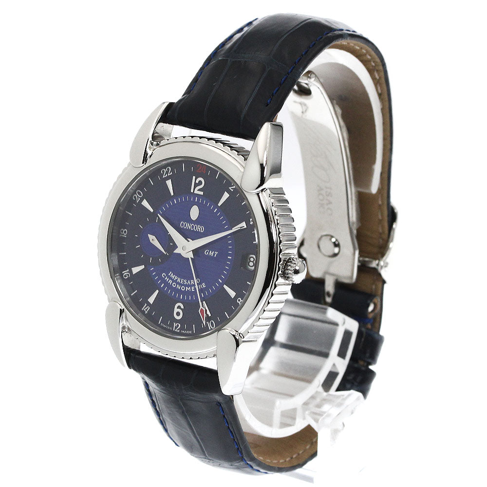 Concord Impresario 14.G6.220 Aoki Isao Limited Edition blue Dial Automatic Men's Watch_764534